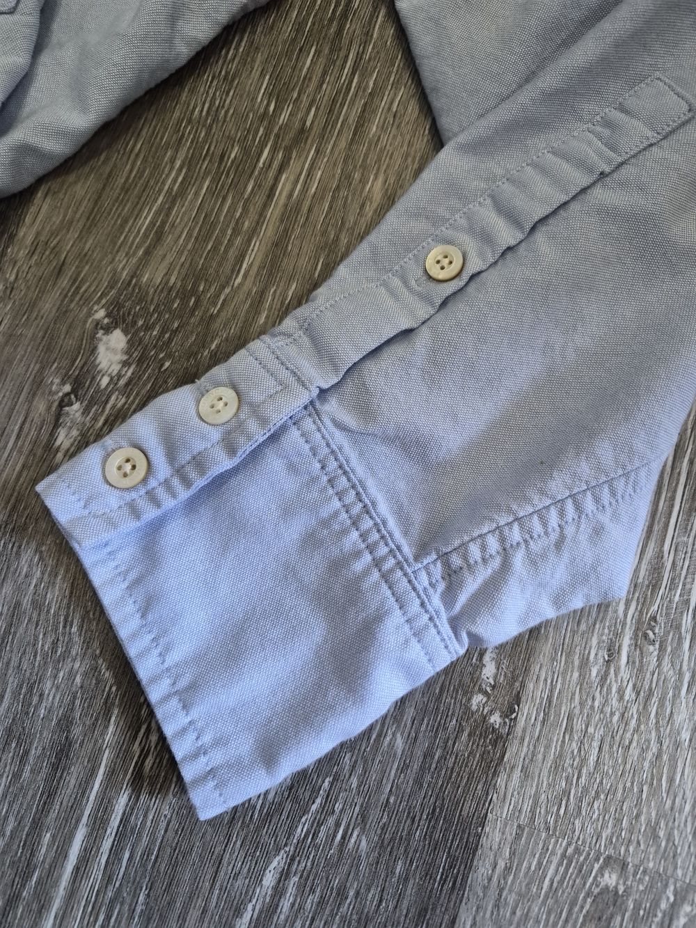 AYR Pale Blue Button-Down Shirt - Picture 6 of 8